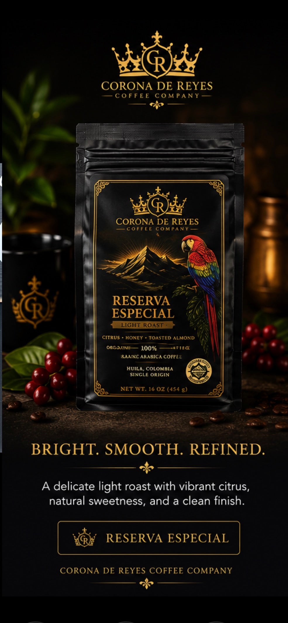 Reserva especial whole Bean